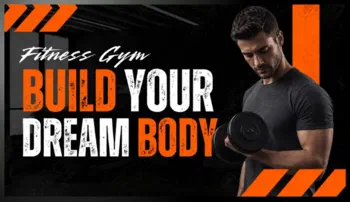 Gym digital signage template